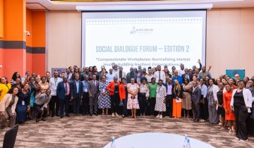 Opening remarks at the second edition of the Social Dialogue Forum under the theme: “Compassionate Workplaces: Normalizing Mental Health, Building Resilient Organizations.”