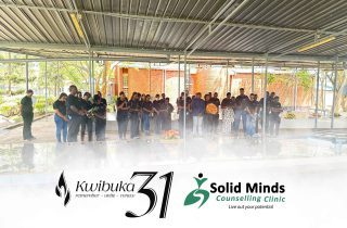 Samuel Munderere Reflects on 31 Years of Remembrance During Solid Minds’ Visit to Nyamata Genocide Memorial